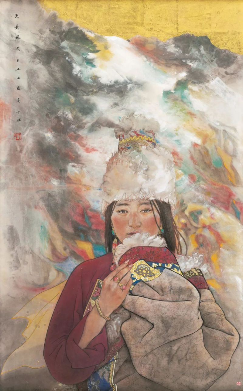 “美丽重生——中国暨深圳·宝安女画家优秀作品邀请展”在宝安图书馆开幕(图27)