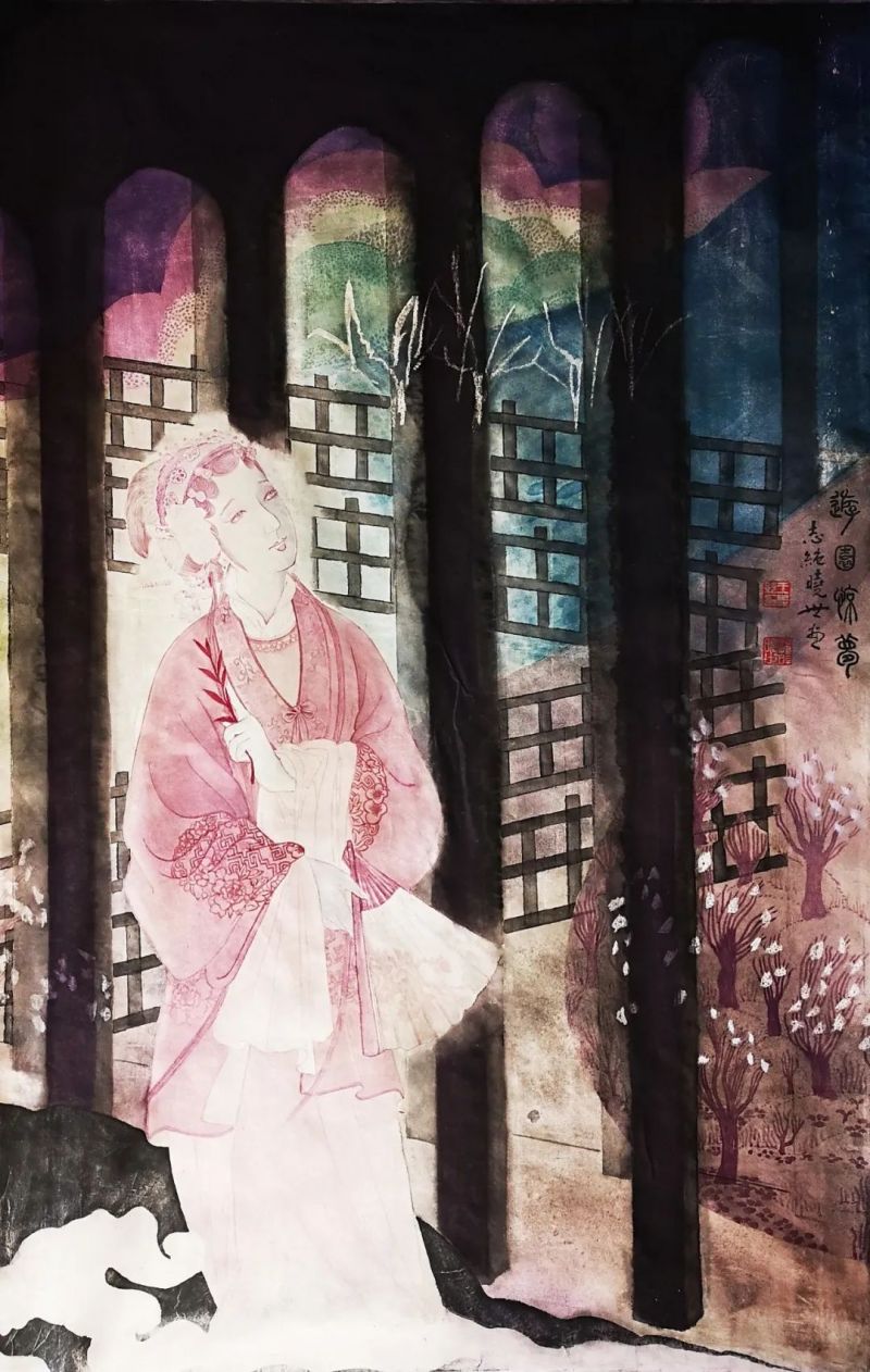 “美丽重生——中国暨深圳·宝安女画家优秀作品邀请展”在宝安图书馆开幕(图25)