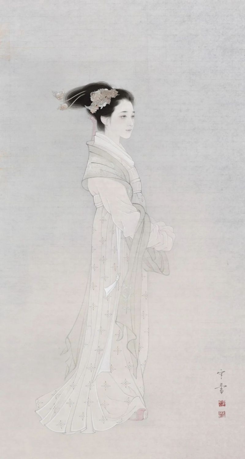 “美丽重生——中国暨深圳·宝安女画家优秀作品邀请展”在宝安图书馆开幕(图28)