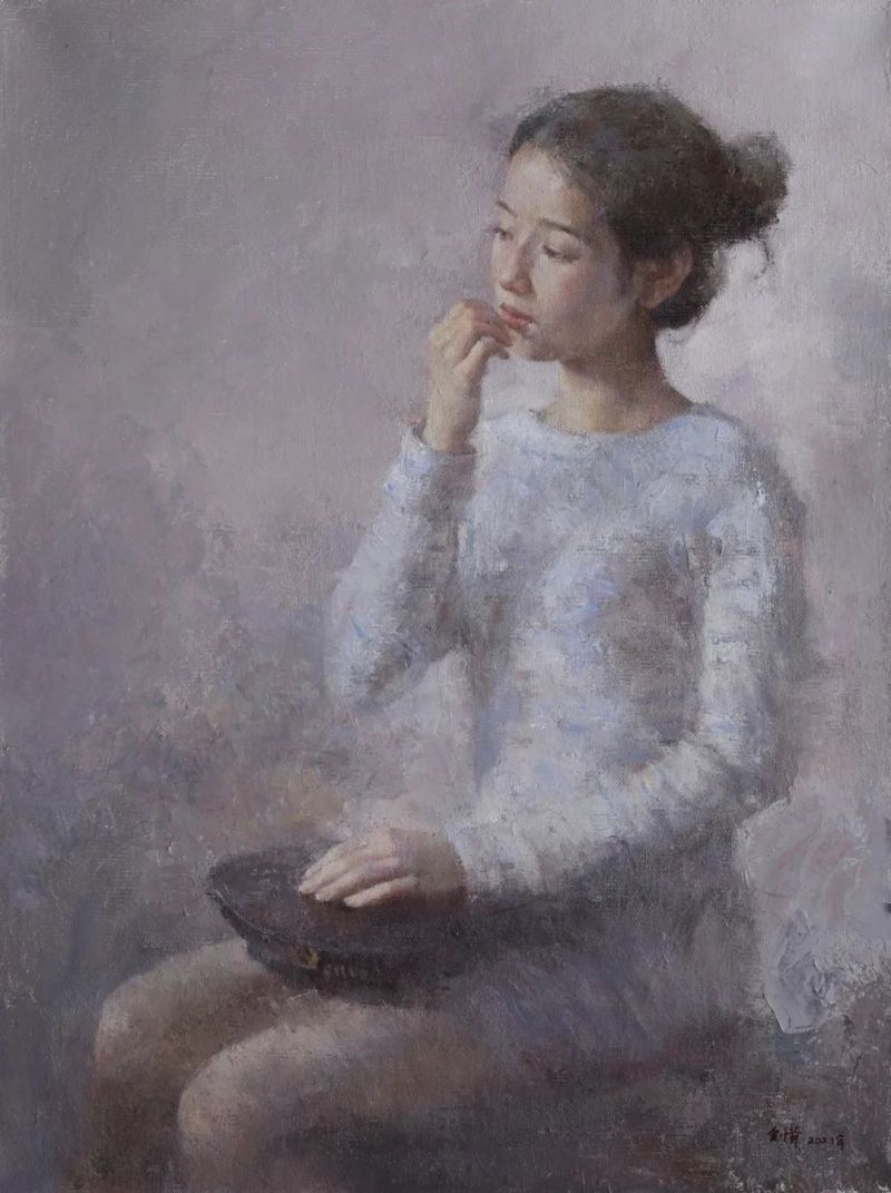 “美丽重生——中国暨深圳·宝安女画家优秀作品邀请展”在宝安图书馆开幕(图34)