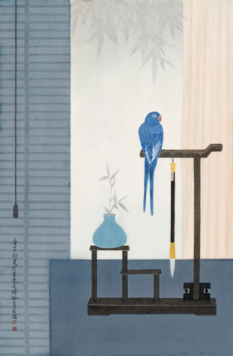 “美丽重生——中国暨深圳·宝安女画家优秀作品邀请展”在宝安图书馆开幕(图47)