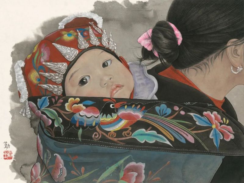 “美丽重生——中国暨深圳·宝安女画家优秀作品邀请展”在宝安图书馆开幕(图39)