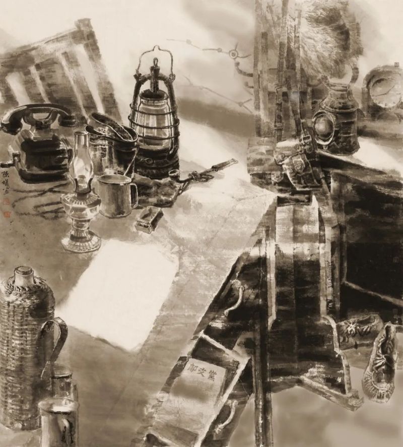 “美丽重生——中国暨深圳·宝安女画家优秀作品邀请展”在宝安图书馆开幕(图41)