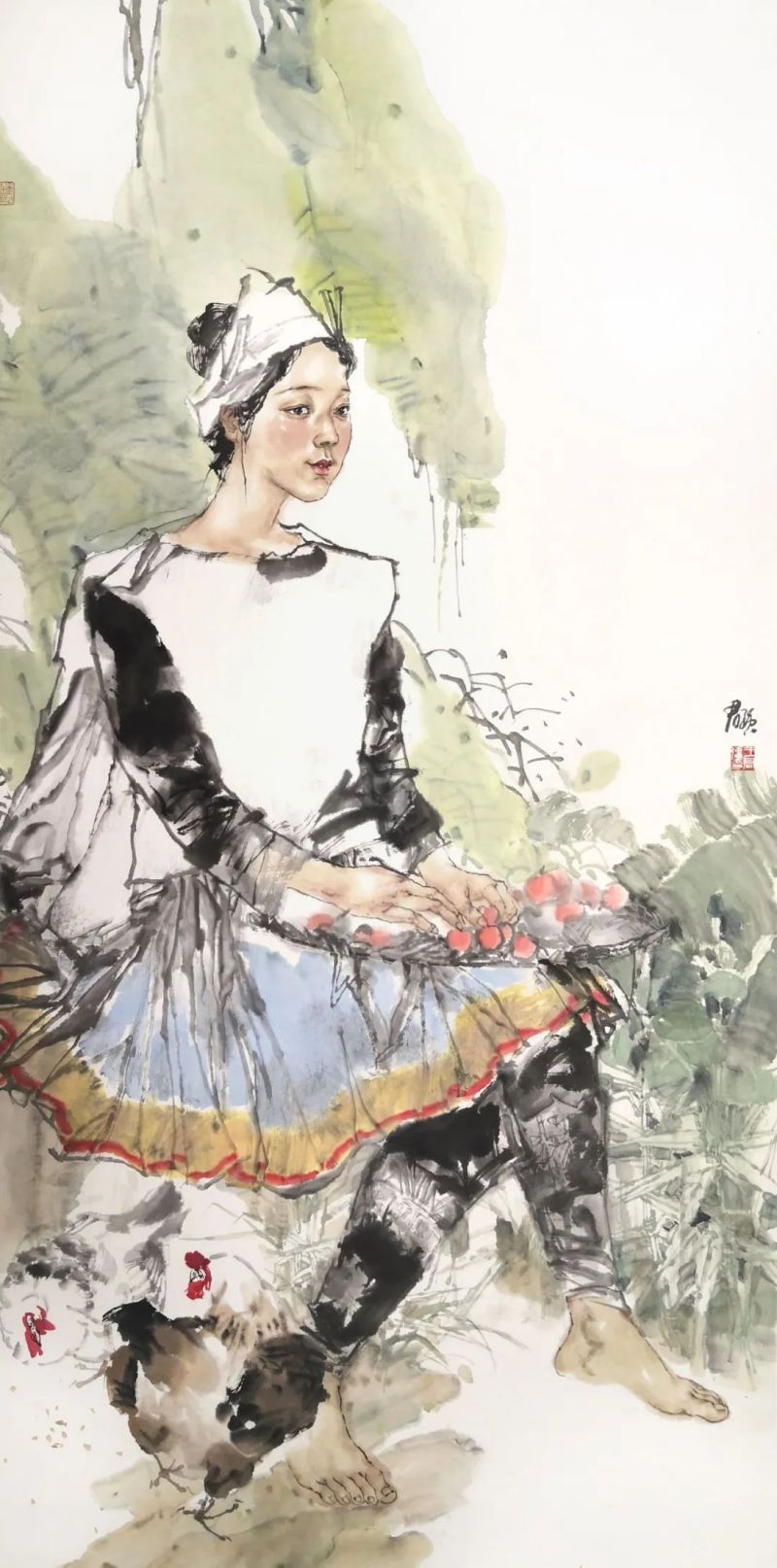 “美丽重生——中国暨深圳·宝安女画家优秀作品邀请展”在宝安图书馆开幕(图46)