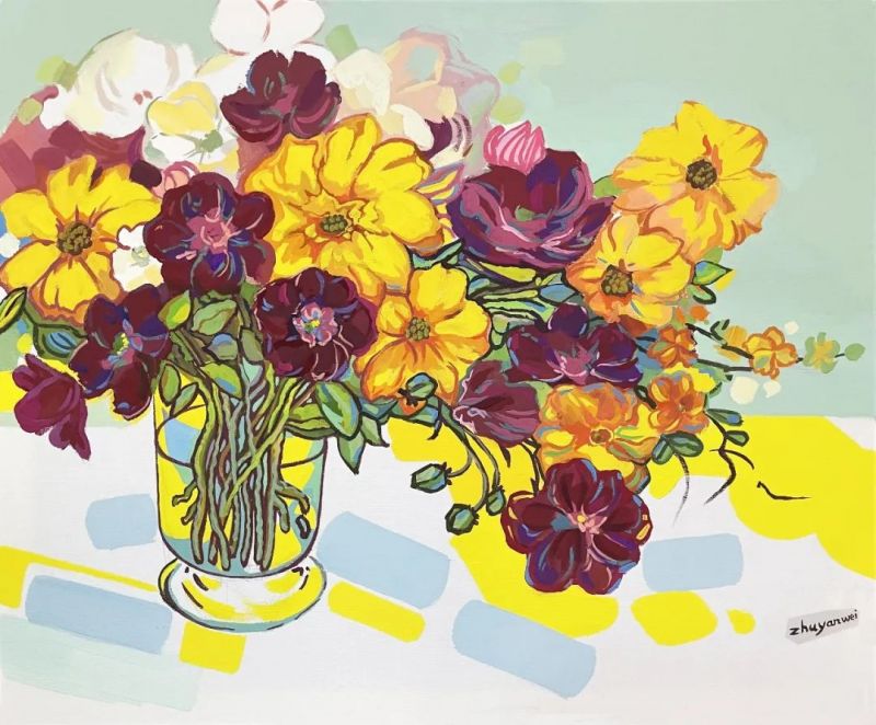 “美丽重生——中国暨深圳·宝安女画家优秀作品邀请展”在宝安图书馆开幕(图65)