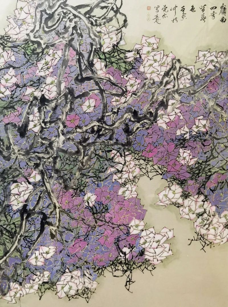 “美丽重生——中国暨深圳·宝安女画家优秀作品邀请展”在宝安图书馆开幕(图89)