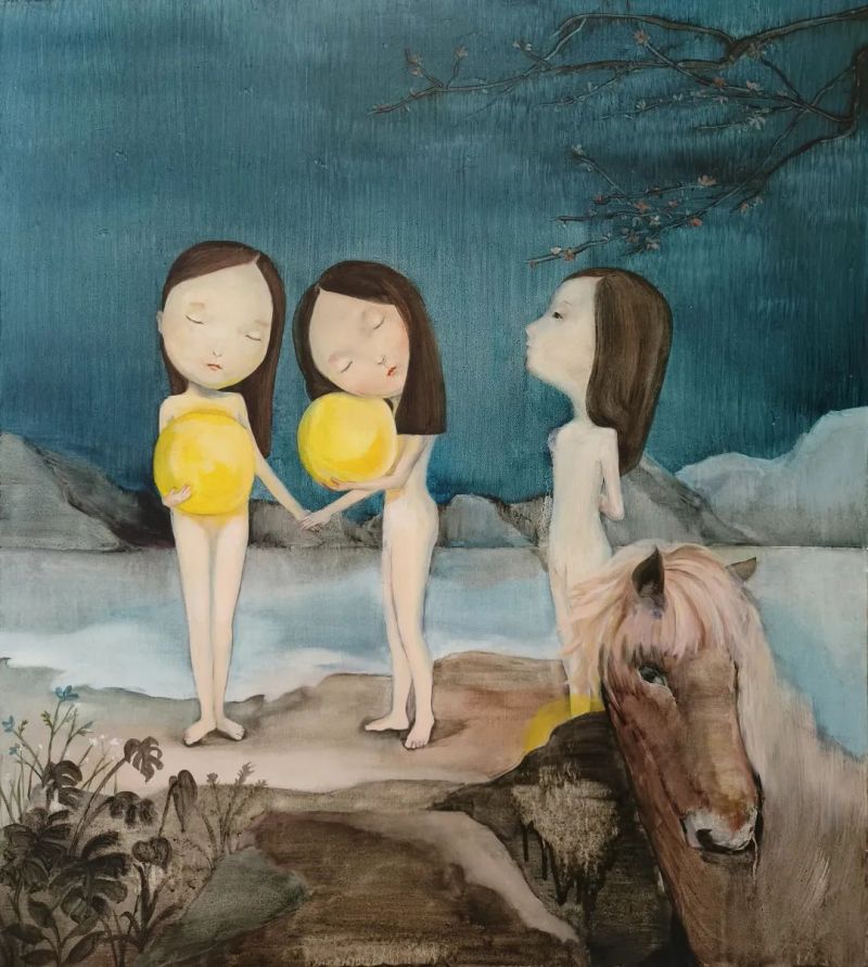 “美丽重生——中国暨深圳·宝安女画家优秀作品邀请展”在宝安图书馆开幕(图92)