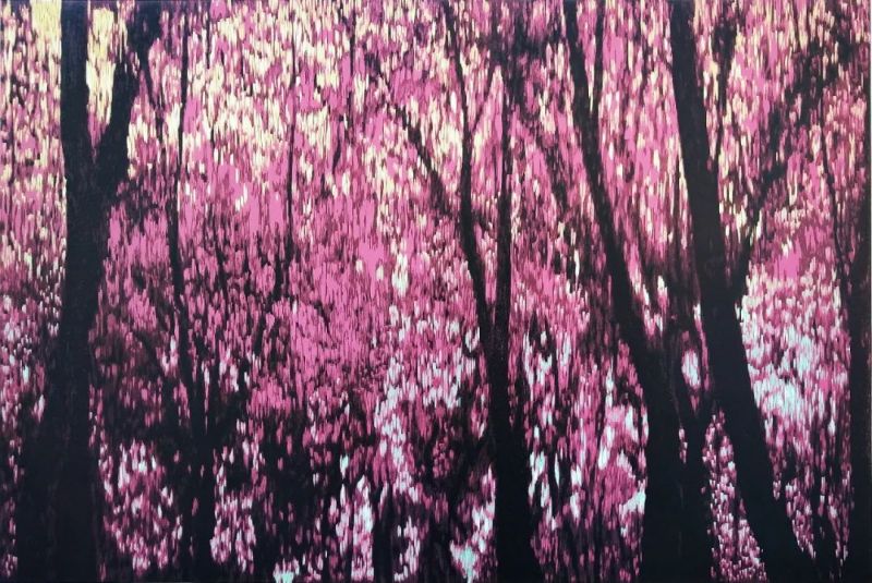 “美丽重生——中国暨深圳·宝安女画家优秀作品邀请展”在宝安图书馆开幕(图97)