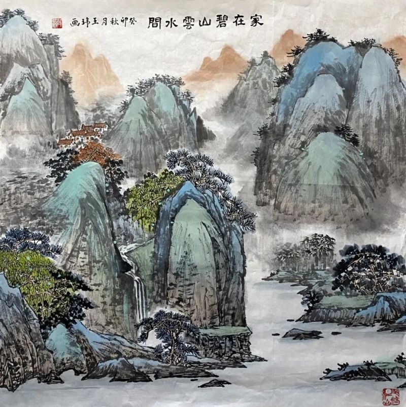 “美丽重生——中国暨深圳·宝安女画家优秀作品邀请展”在宝安图书馆开幕(图107)