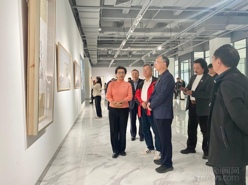 110件杨善深书画作品在宝安美术馆展出 各艺术创作阶段珍品首度集纳(图3) 110件杨善深书画作品在宝安美术馆展出 各艺术创作阶段珍品首度集纳(图3)