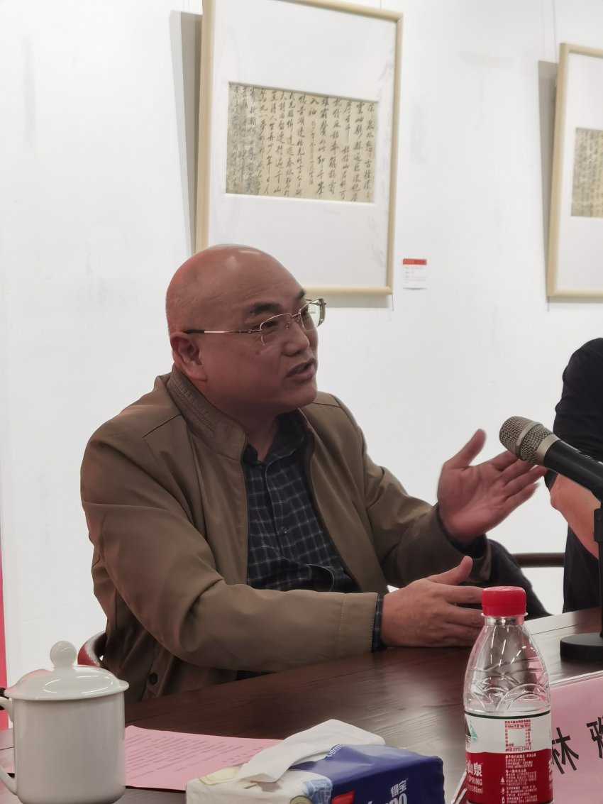 “金玉同馨——当代学人自书诗联展”在宝安1990美术馆开幕(图9) “金玉同馨——当代学人自书诗联展”在宝安1990美术馆开幕(图9)