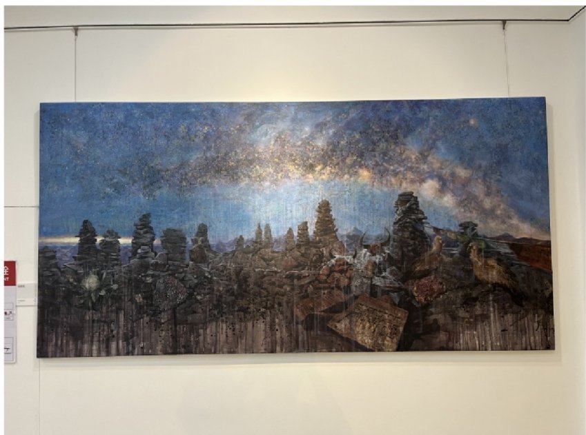 “云上”西藏主题四人画展在宝安图书馆展厅成功举办(图4) “云上”西藏主题四人画展在宝安图书馆展厅成功举办(图4)