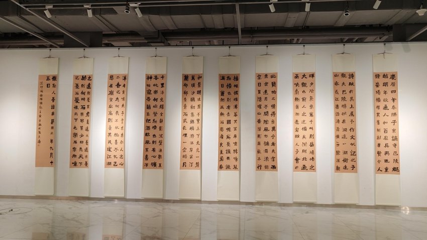 十年一剑挥斥方遒 以墨为魂颂扬国风(图8) 十年一剑挥斥方遒 以墨为魂颂扬国风(图8)