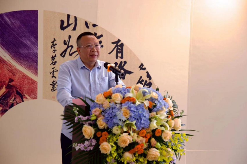 “莲出渌波·十二女史书画联展”在深圳宝安开幕，以“她”力量诠释中国水墨之美(图1)