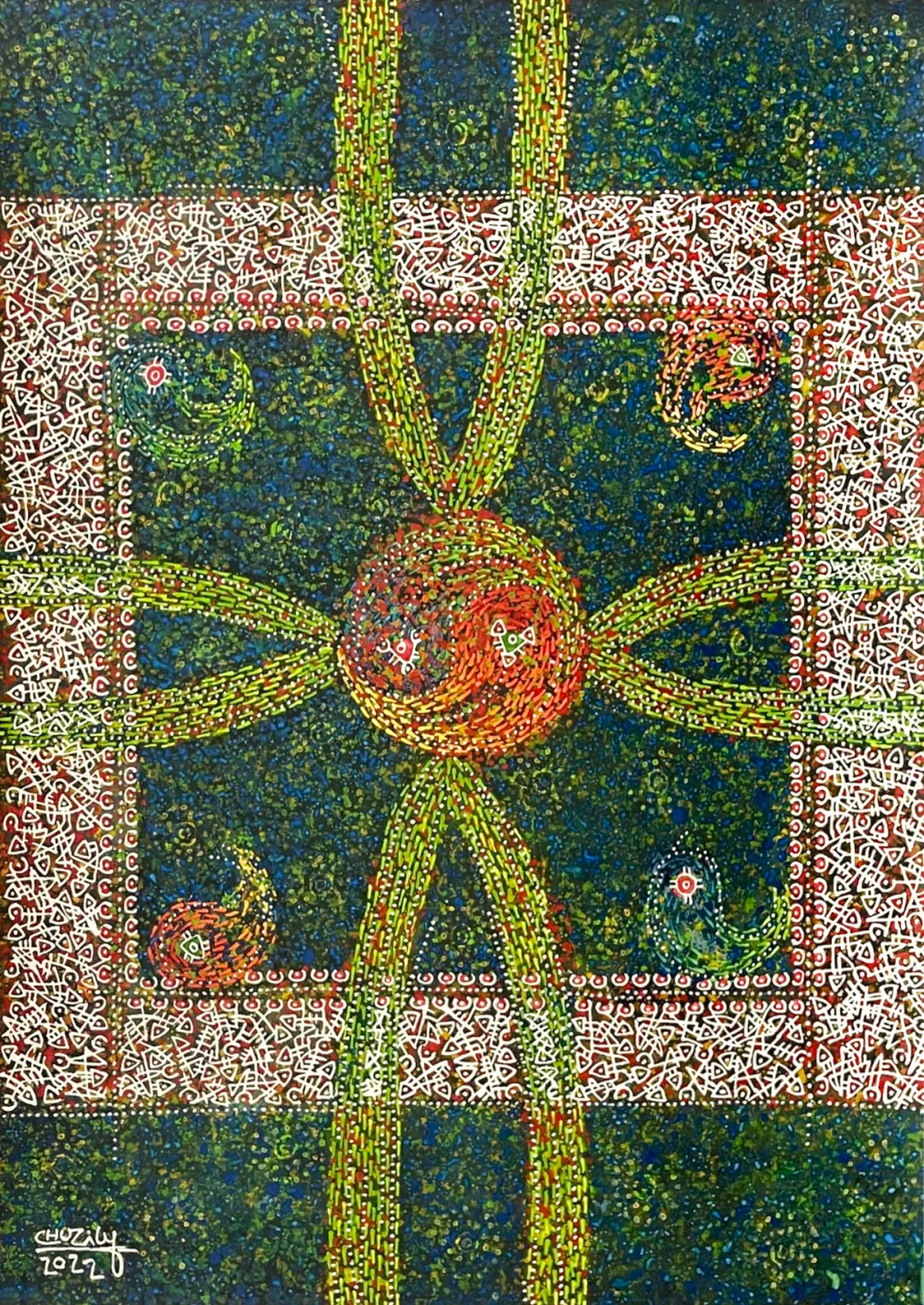 台湾艺术家朱丽丽《天地人》三件作品参展第十四届全国美展(图6) 台湾艺术家朱丽丽《天地人》三件作品参展第十四届全国美展(图6)