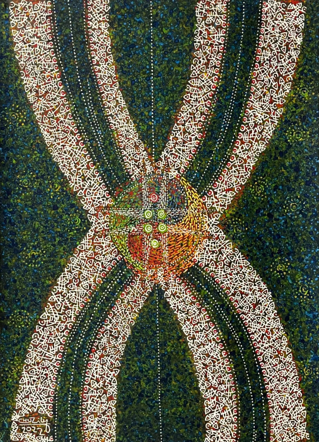 台湾艺术家朱丽丽《天地人》三件作品参展第十四届全国美展(图7) 台湾艺术家朱丽丽《天地人》三件作品参展第十四届全国美展(图7)