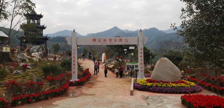 英德茶趣园增添地质公园景点 春节正式对外开放(图1)