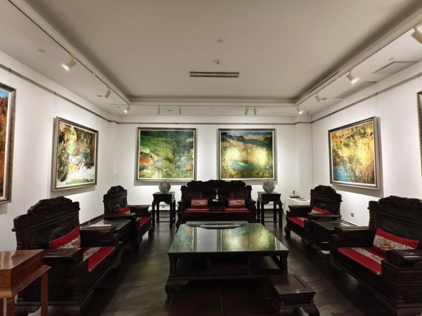        春日印象——张玉馨美术作品展在宝安旭生美术馆开展(图2)