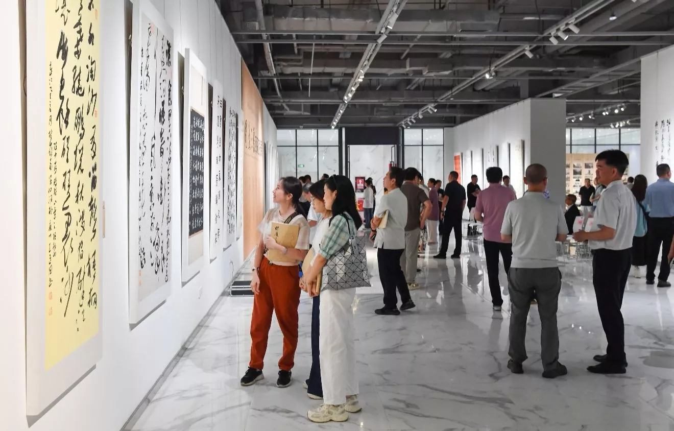 2025翰墨宝安——深圳书法问道三晋回深汇报展在宝安开幕(图2)