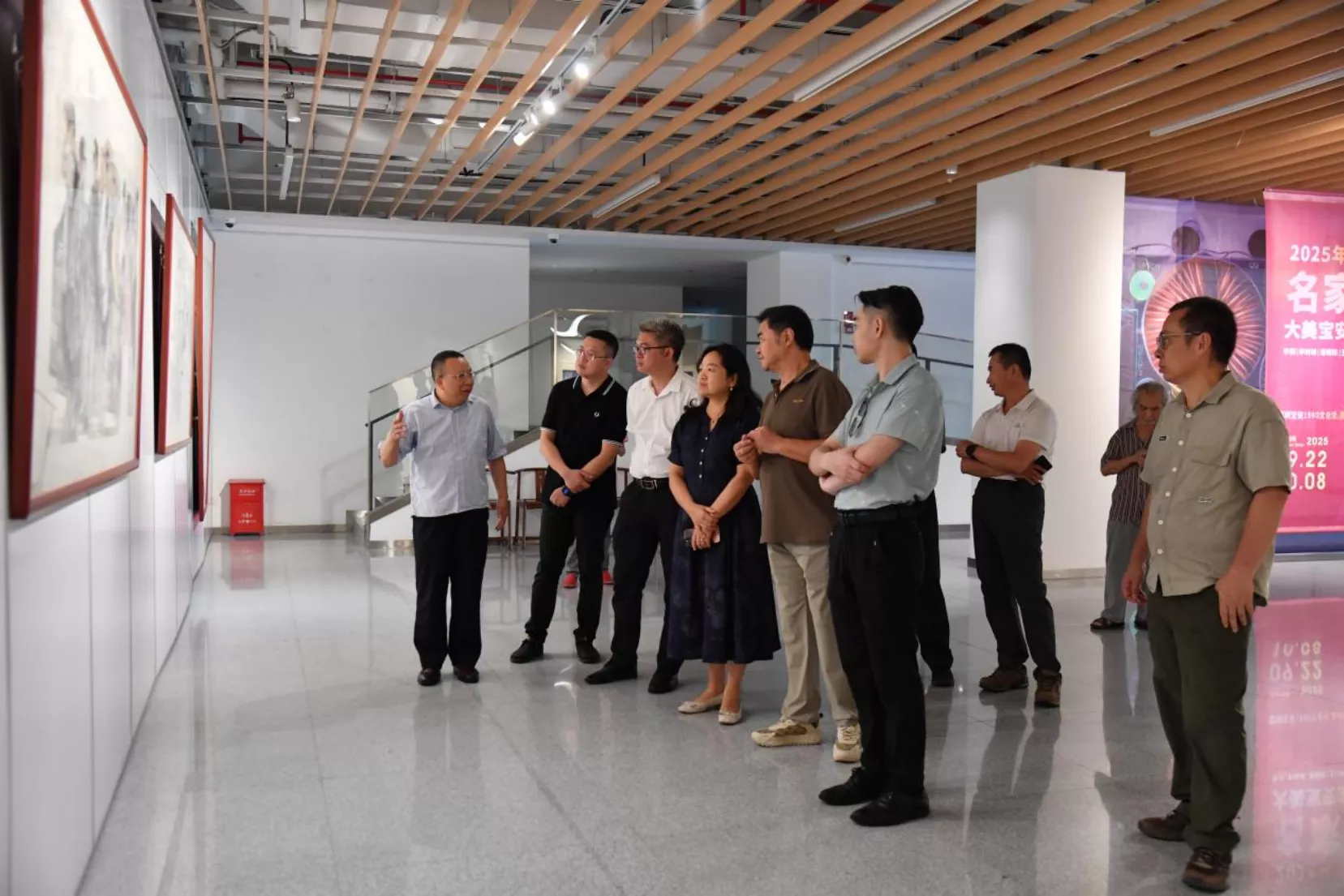 "名家宝安行"大美宝安创作及展览在深圳市宝安区美术馆开展(图2)