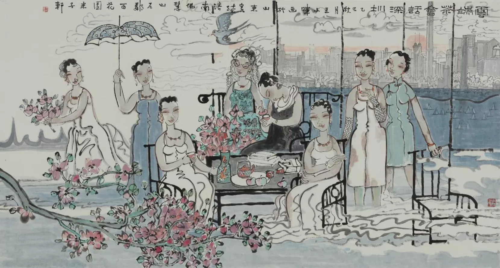 "名家宝安行"大美宝安创作及展览在深圳市宝安区美术馆开展(图7)