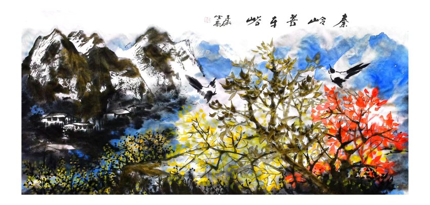 金墨山水创始人王榆生的艺术作品赏析(图2) 金墨山水创始人王榆生的艺术作品赏析(图2)