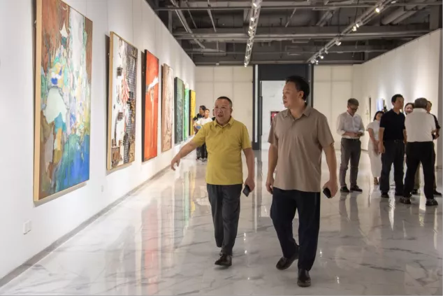 百件佳作叠叙岭南文脉·广东省综合材料绘画作品邀请展落地宝安(图4) 百件佳作叠叙岭南文脉·广东省综合材料绘画作品邀请展落地宝安(图4)