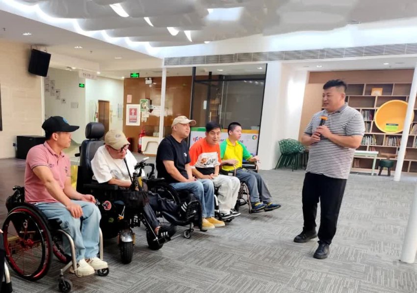 【以声逐光·同心放歌】深圳逐光残疾人合唱项目预演排练活动在福田文化馆举行(图10)