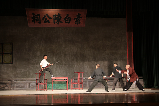 宝安原创现代粤剧《四块银元》上演(图5) 宝安原创现代粤剧《四块银元》上演(图5)