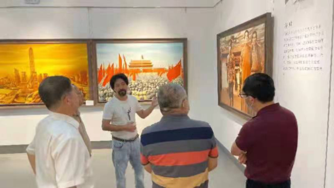 “宝安红色印记”主题美术作品展开幕(图2) “宝安红色印记”主题美术作品展开幕(图2)